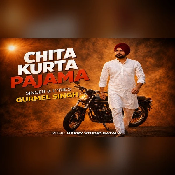 Download Chita kurta pajama Gurmel Singh mp3 song, Chita kurta pajama lyrics